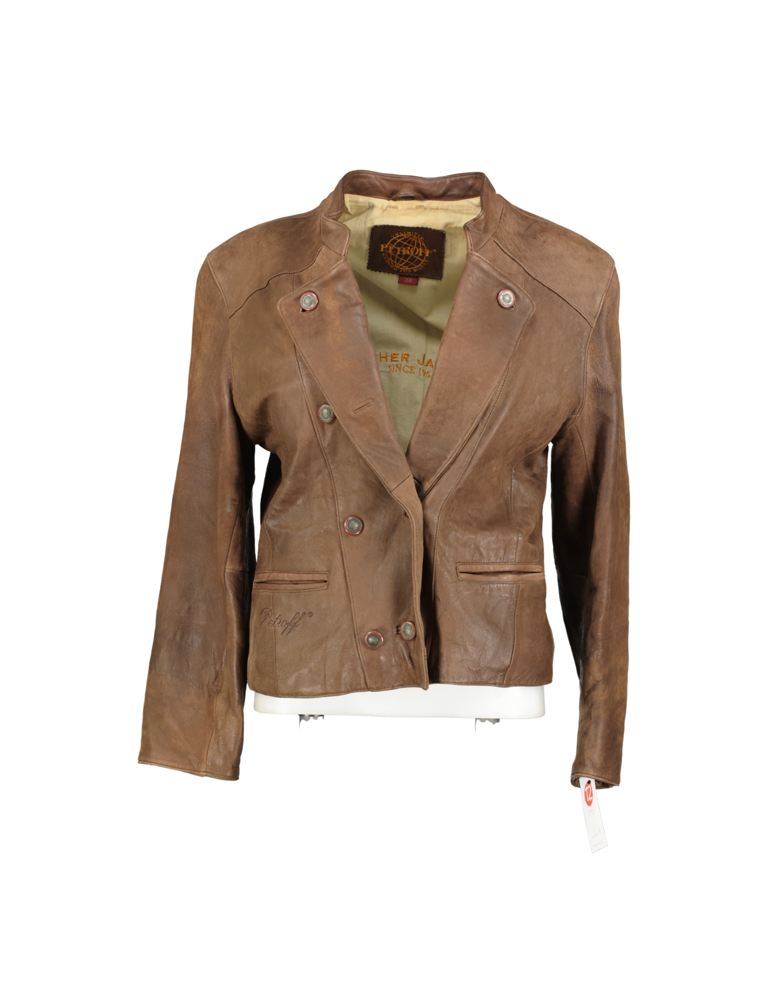 Petroff women's real leather jacket