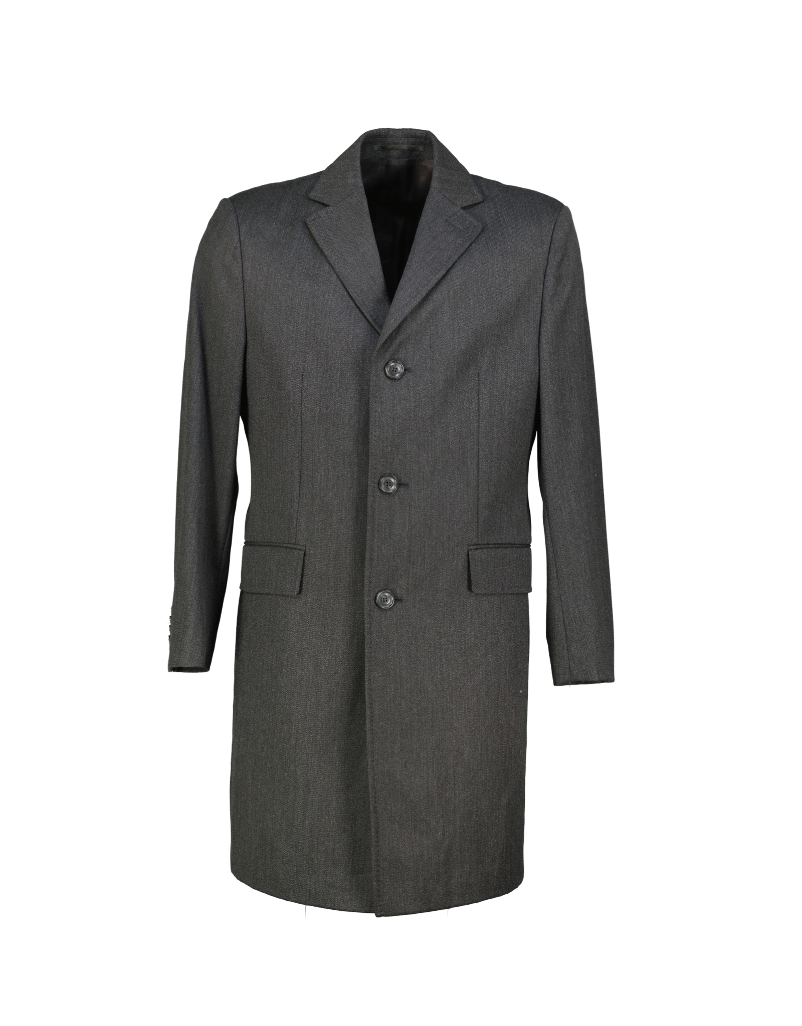 Vitale Barberis Canonico men's wool long jacket 