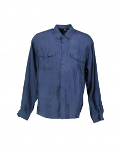 No-excess men's silk shirt