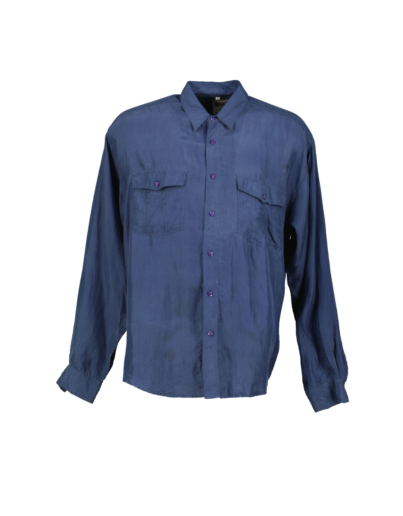 No-excess men's silk shirt