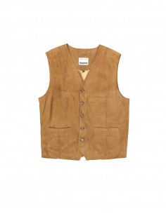 Rover & Lakes men's suede leather vest