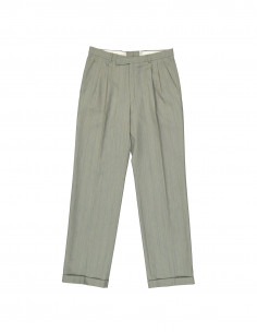 Vintage men's pleated trousers