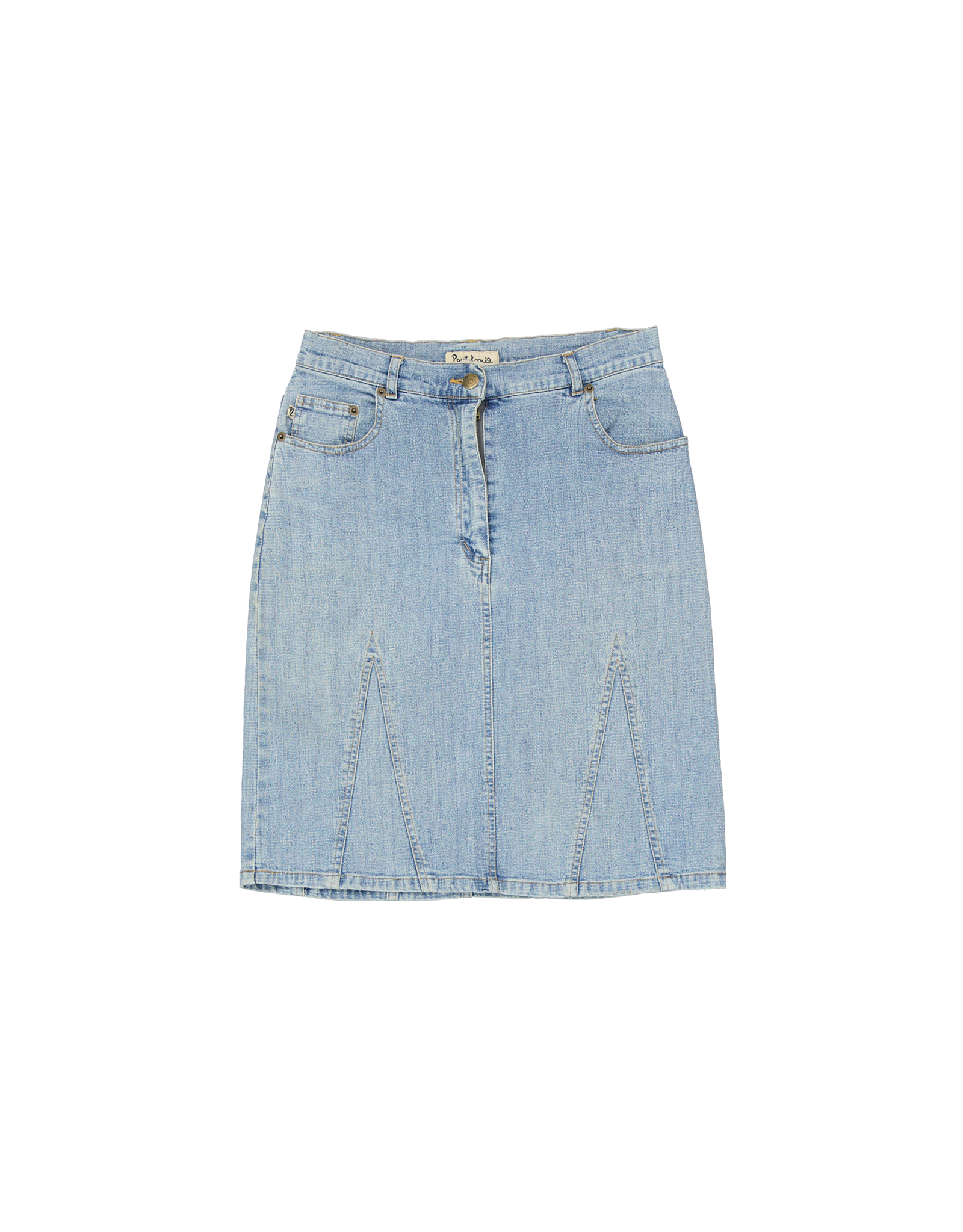 Port Louis women's denim skirt