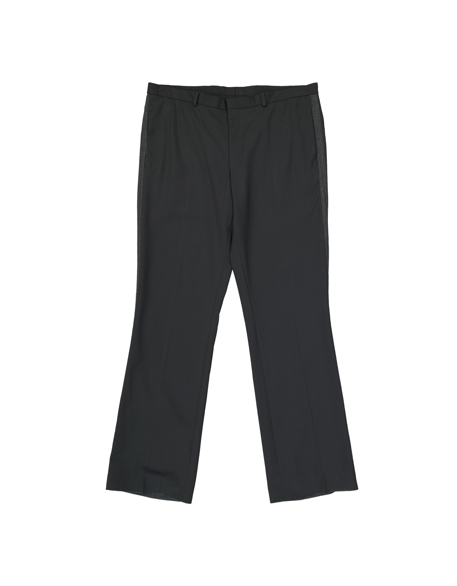 Rene Lezard women's wool straight trousers