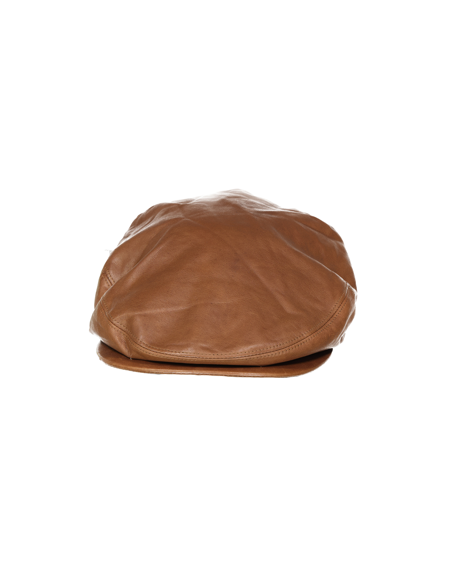 Kangol men's real leather flat cap