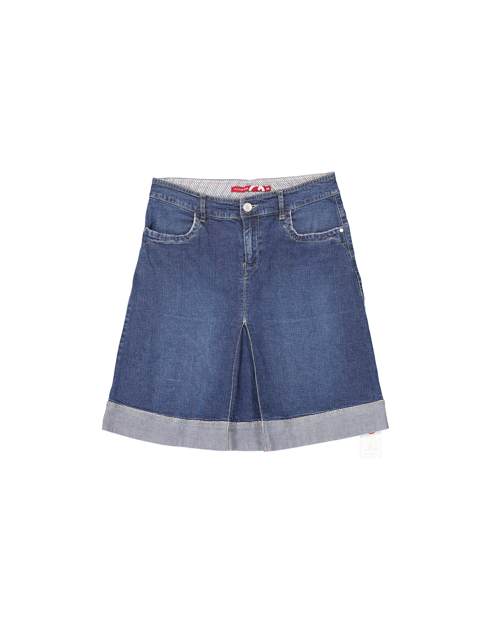 Number One women's denim skirt