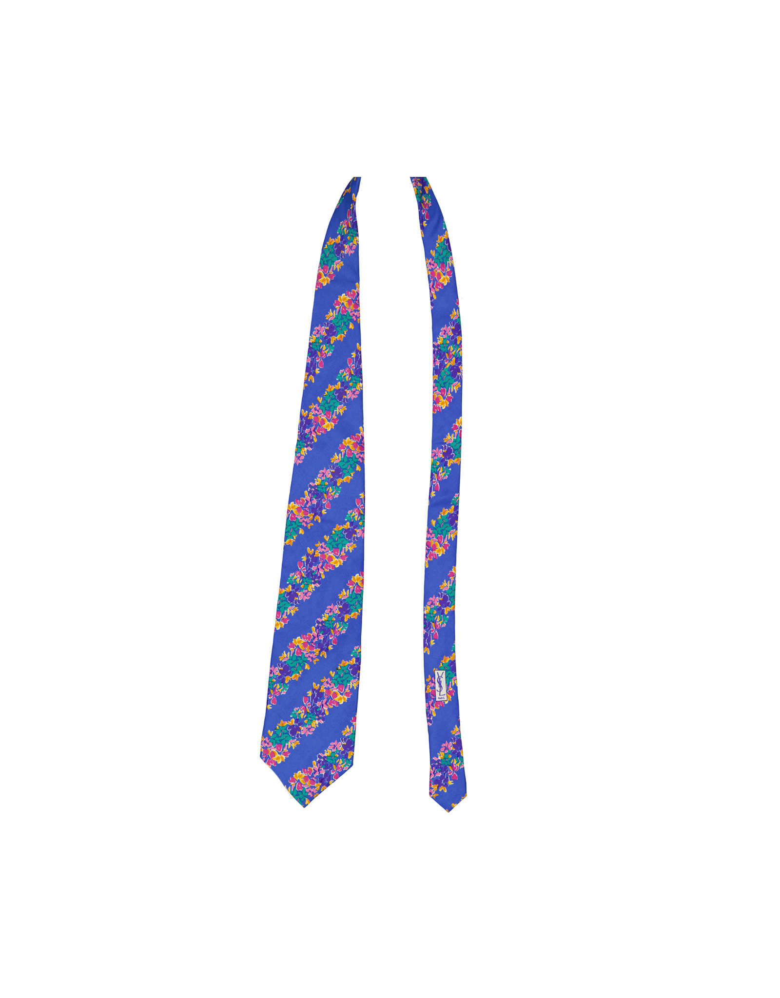 Yves Saint Laurent men's silk tie