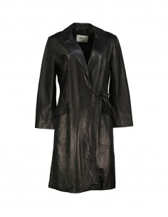 Manufero women's real leather coat