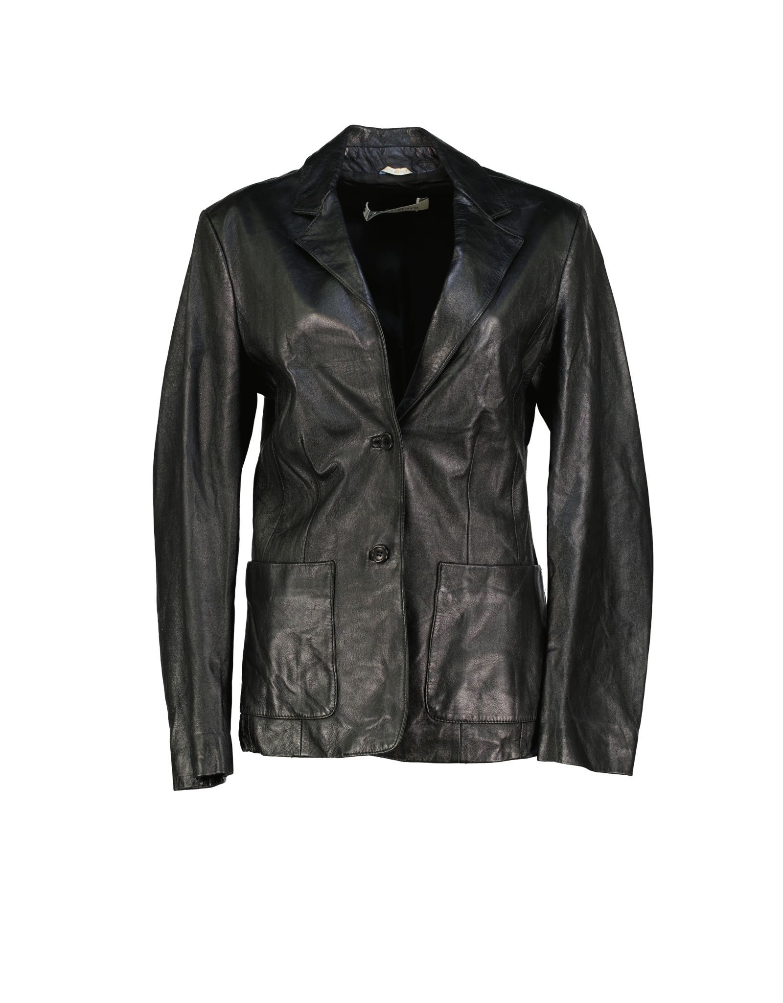 Max Mara women's real leather jacket