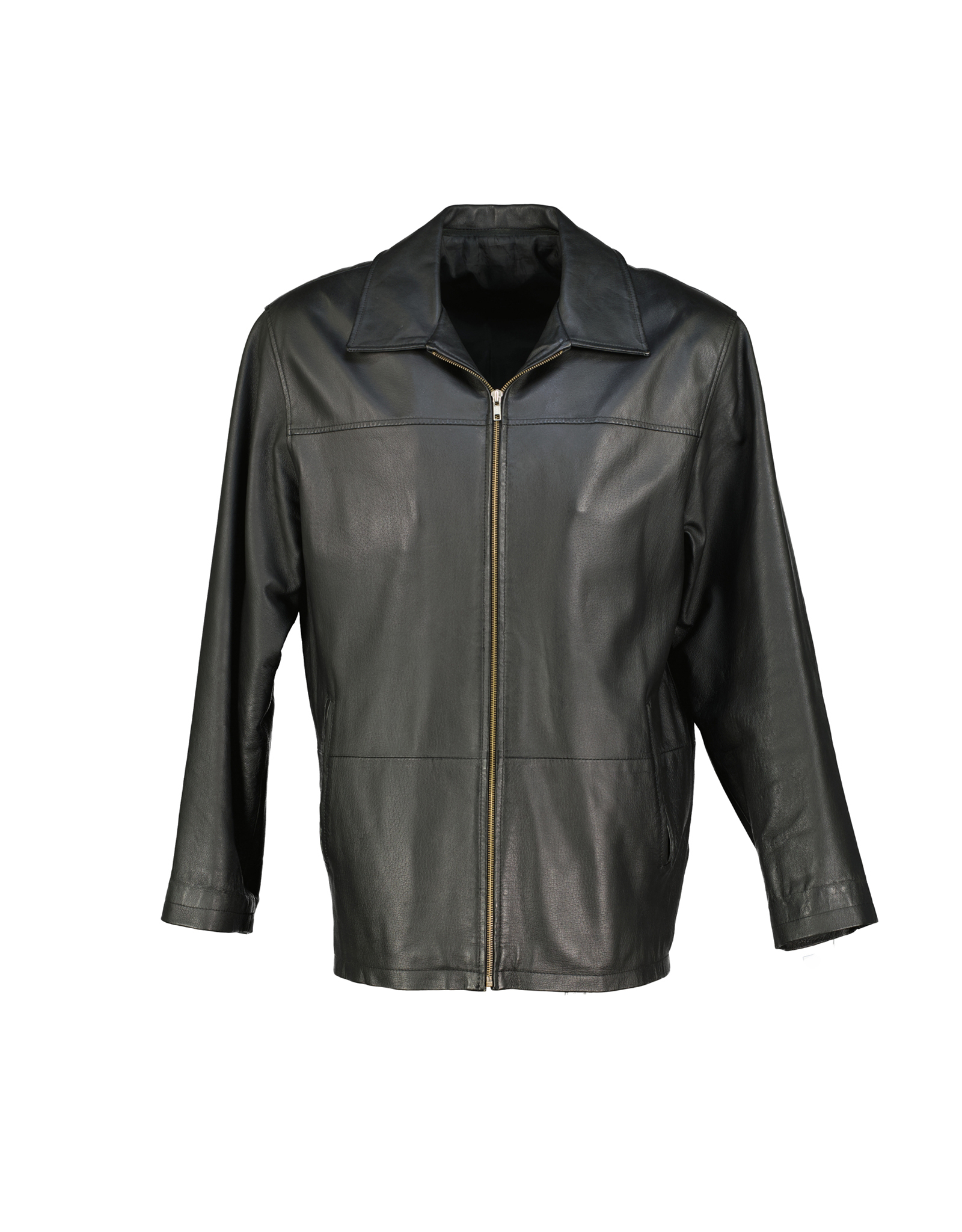 Vintage men's real leather jacket