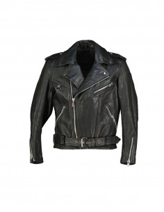 Vintage men's real leather jacket