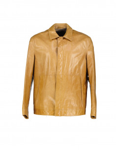 Hugo Boss men's real leather jacket