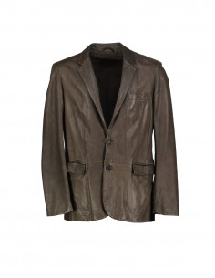 Hugo Boss men's real leather jacket