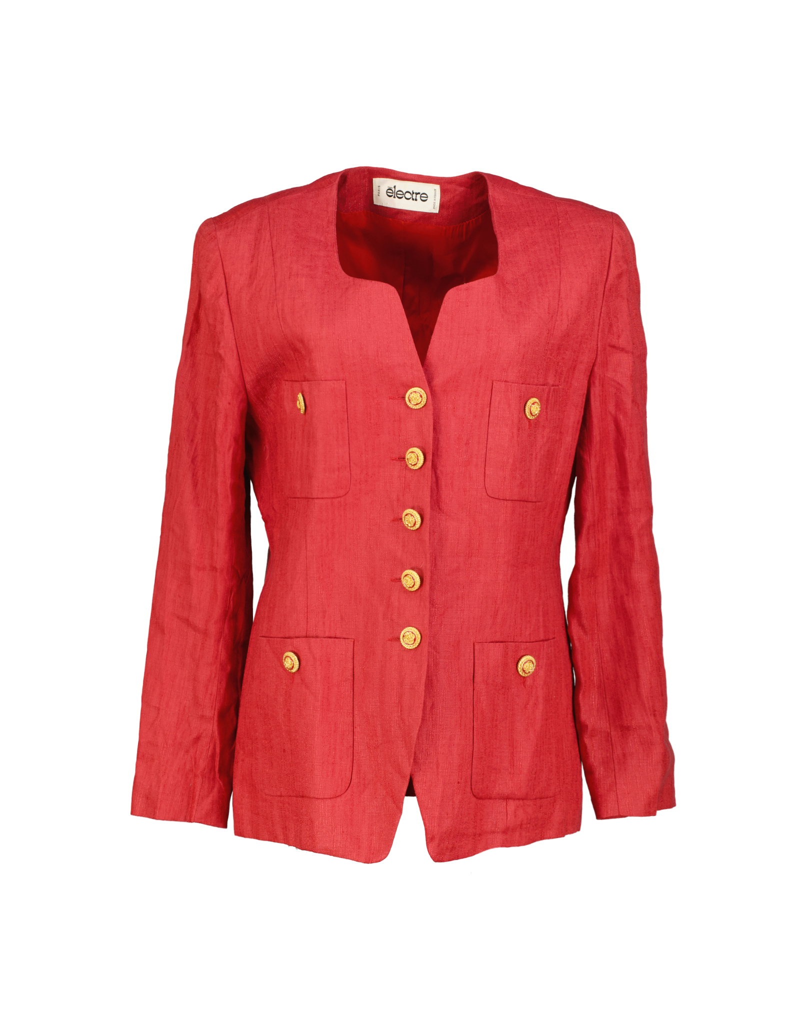 Electre women's linen blazer