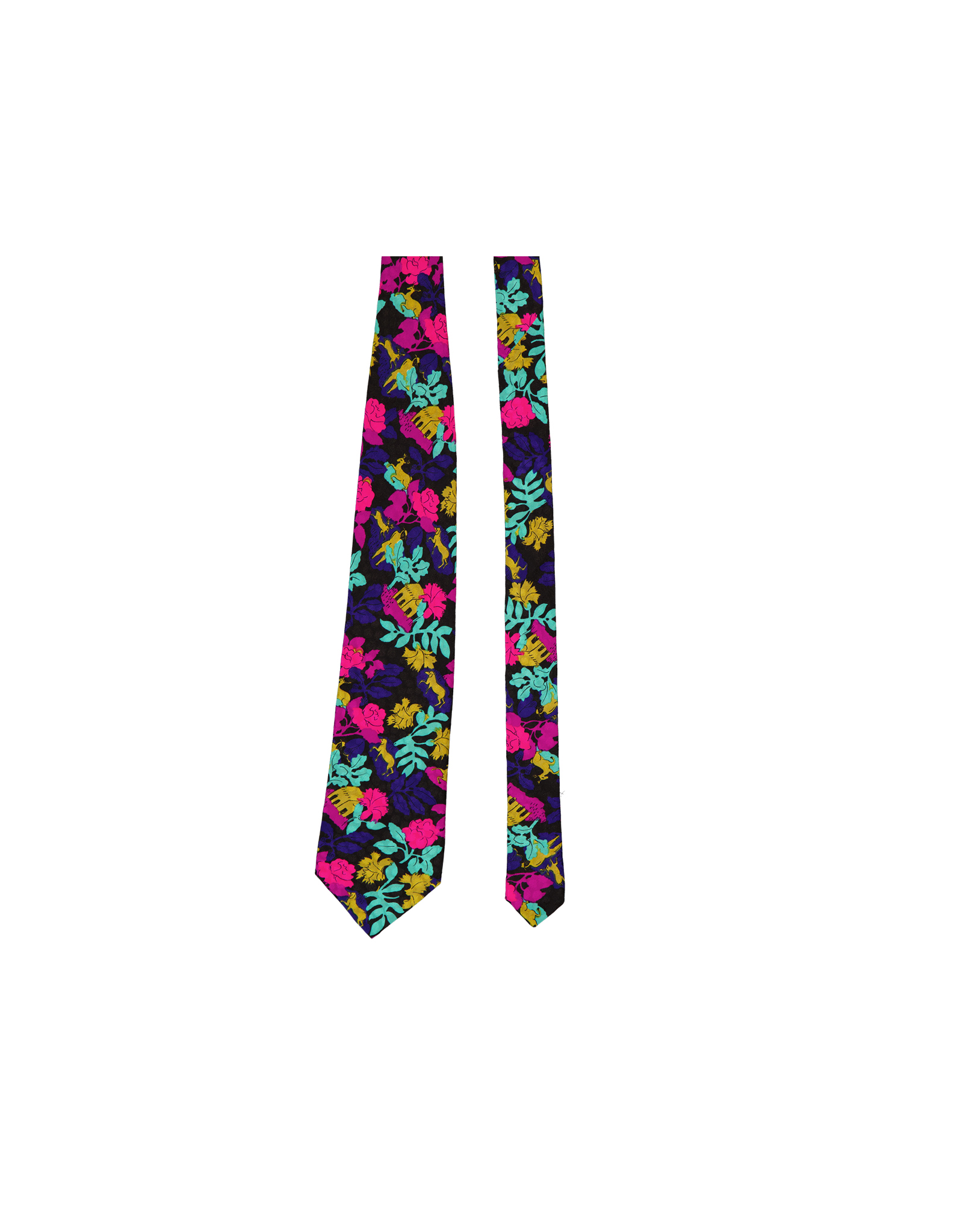 Carnaval De Venise men's silk tie