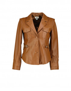 Together women's real leather jacket