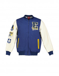 Retro Footy men's bomber jacket