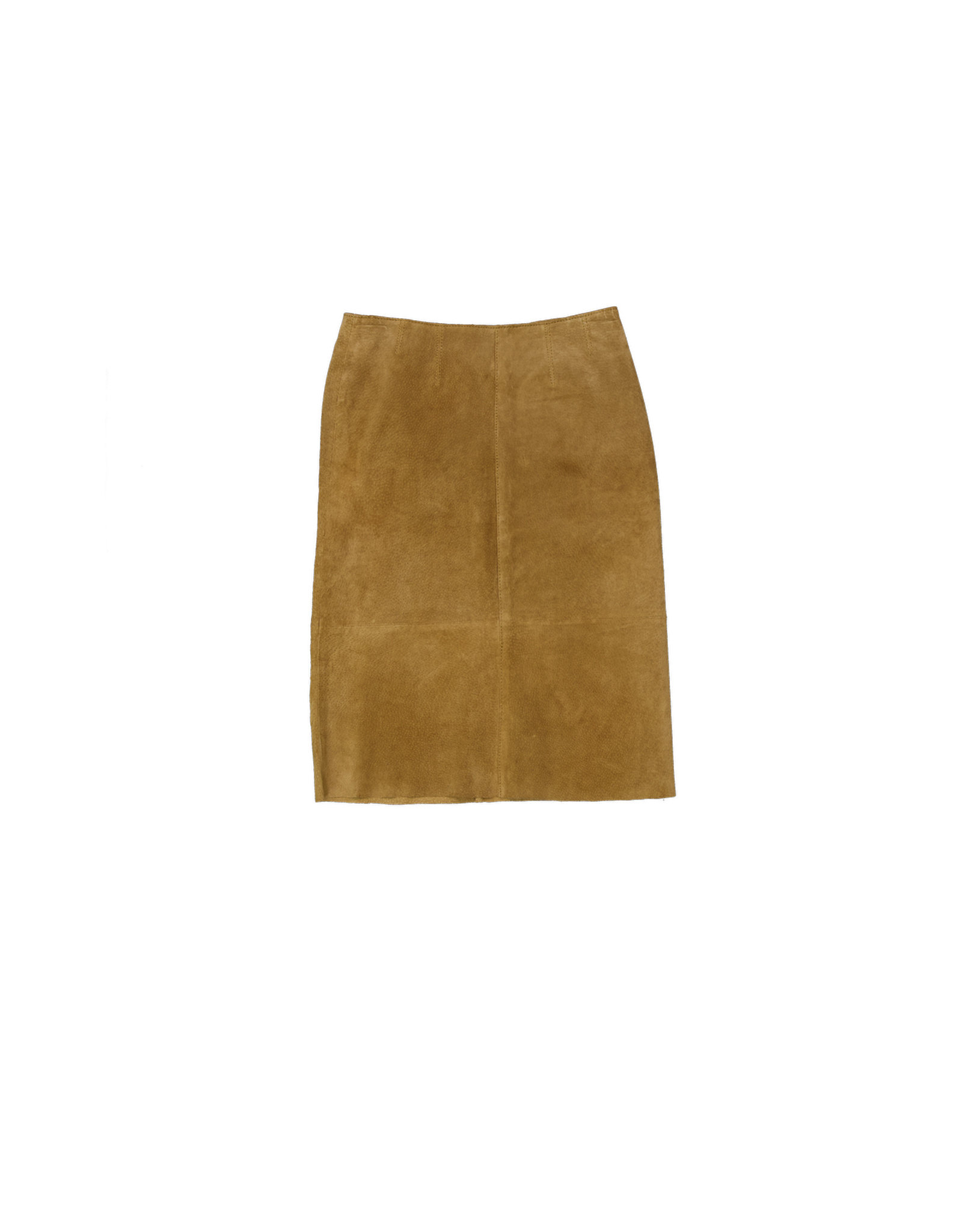 NAF NAF women's suede leather skirt