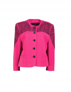 Louis Feraud women's wool tailored jacket