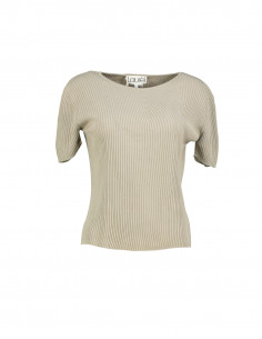 Laurel women's silk knitted top