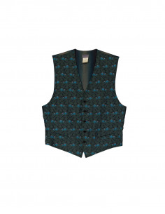 Kenzo men's silk tailored vest