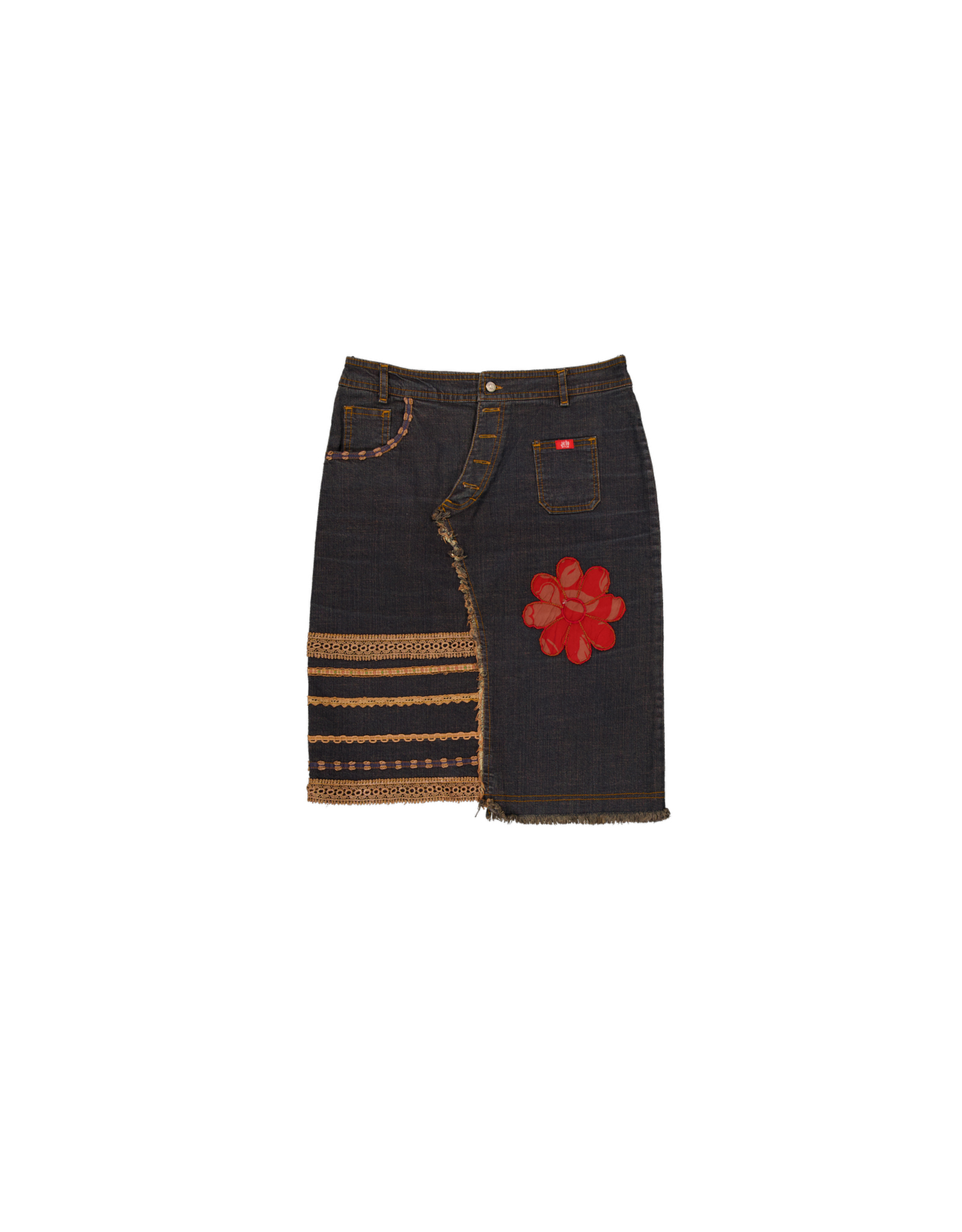 Jelo women's denim skirt