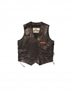 Harley Davidson men's real leather vest