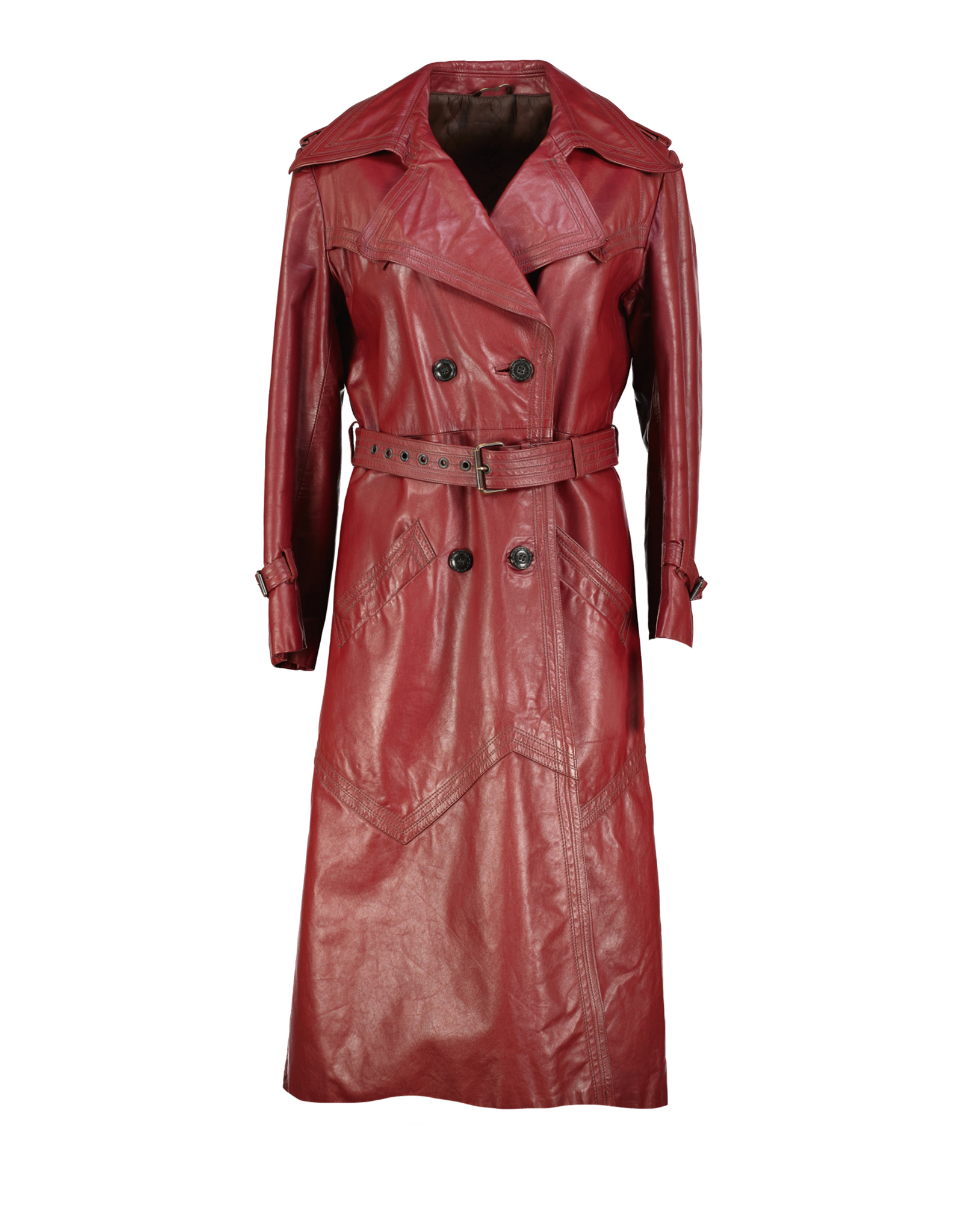 Malungs women's real leather coat