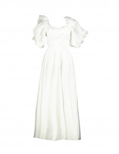 Vintage women's wedding dress