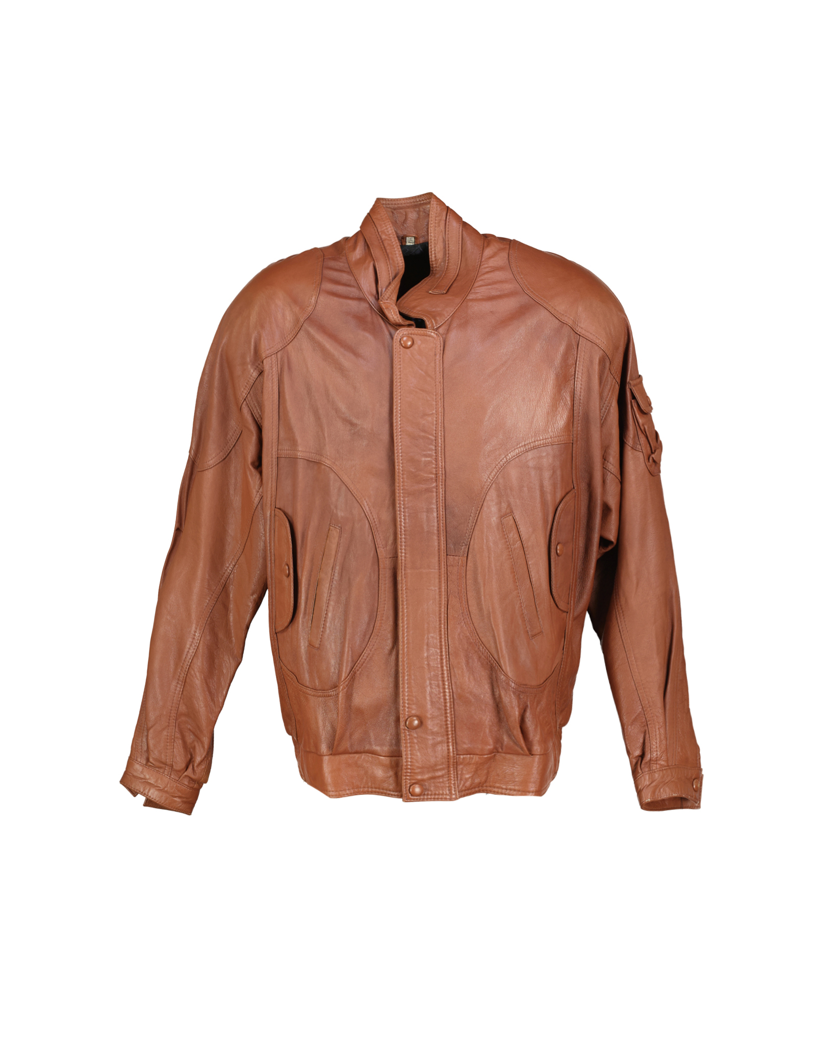 Vintage men's real leather jacket