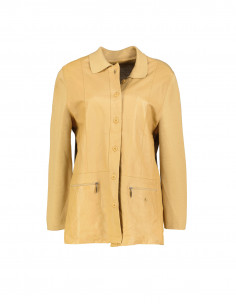 Burberry women's real leather jacket