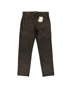 Woodpecker men's real leather trousers