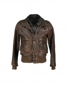 Dolce & Gabbana men's real leather jacket