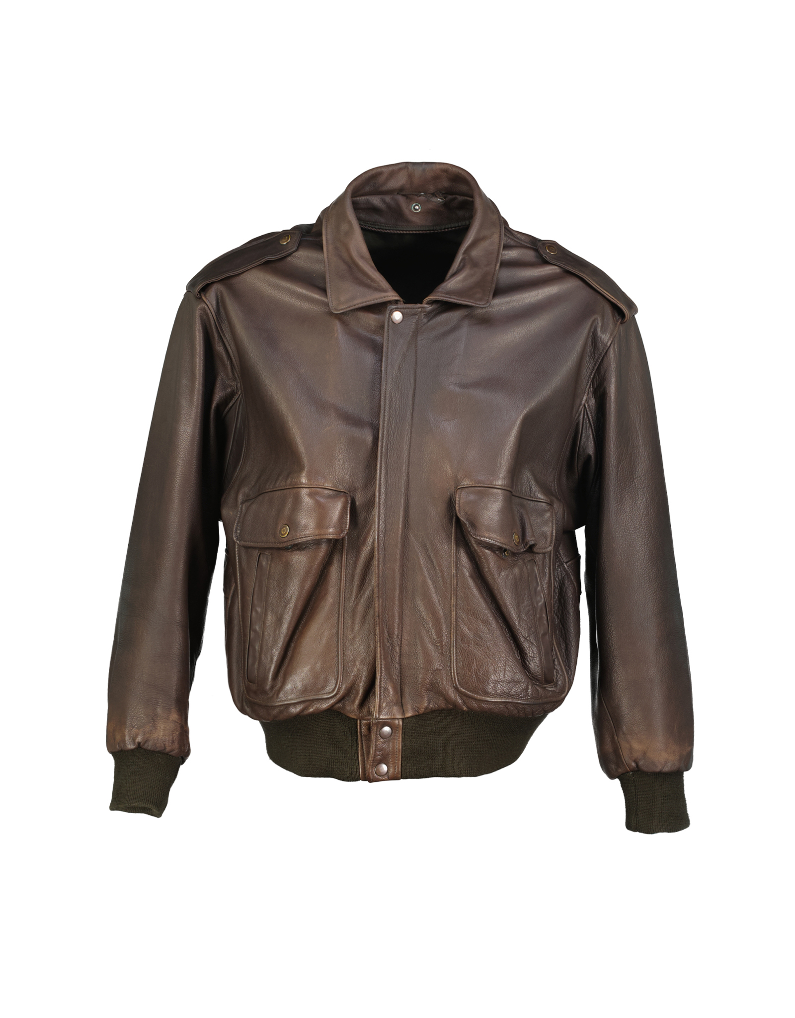 Vintage men's real leather jacket