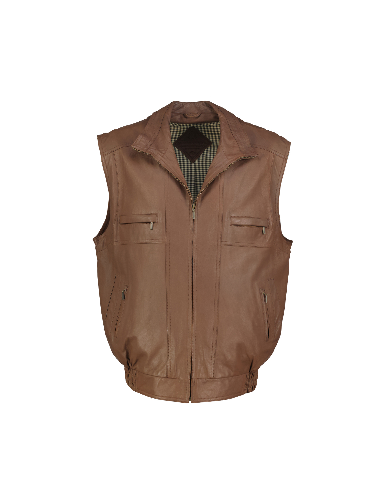 Walbusch men's real leather vest