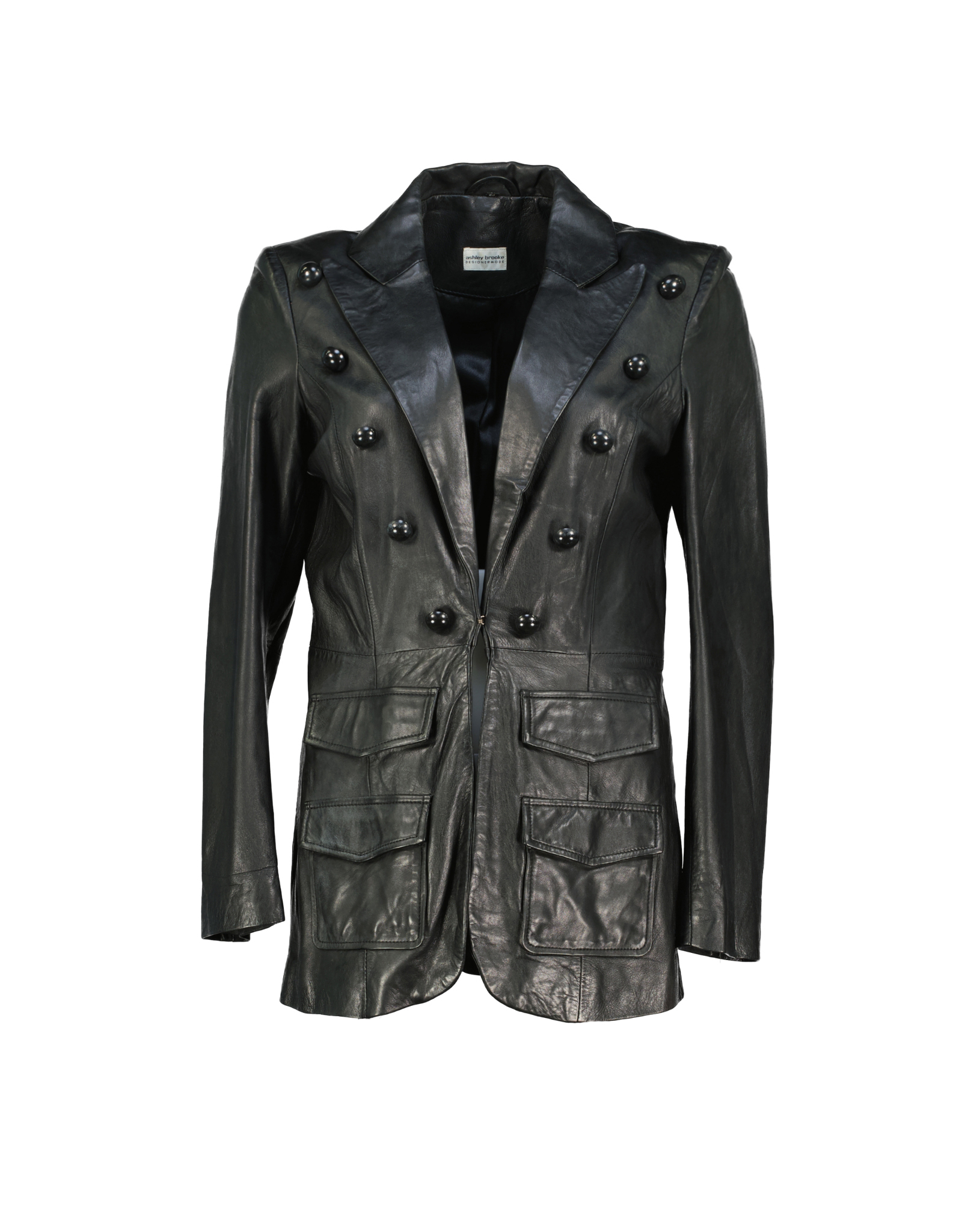 Ashley Brooke women's real leather jacket