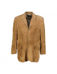 Hugo Boss men's suede leather jacket