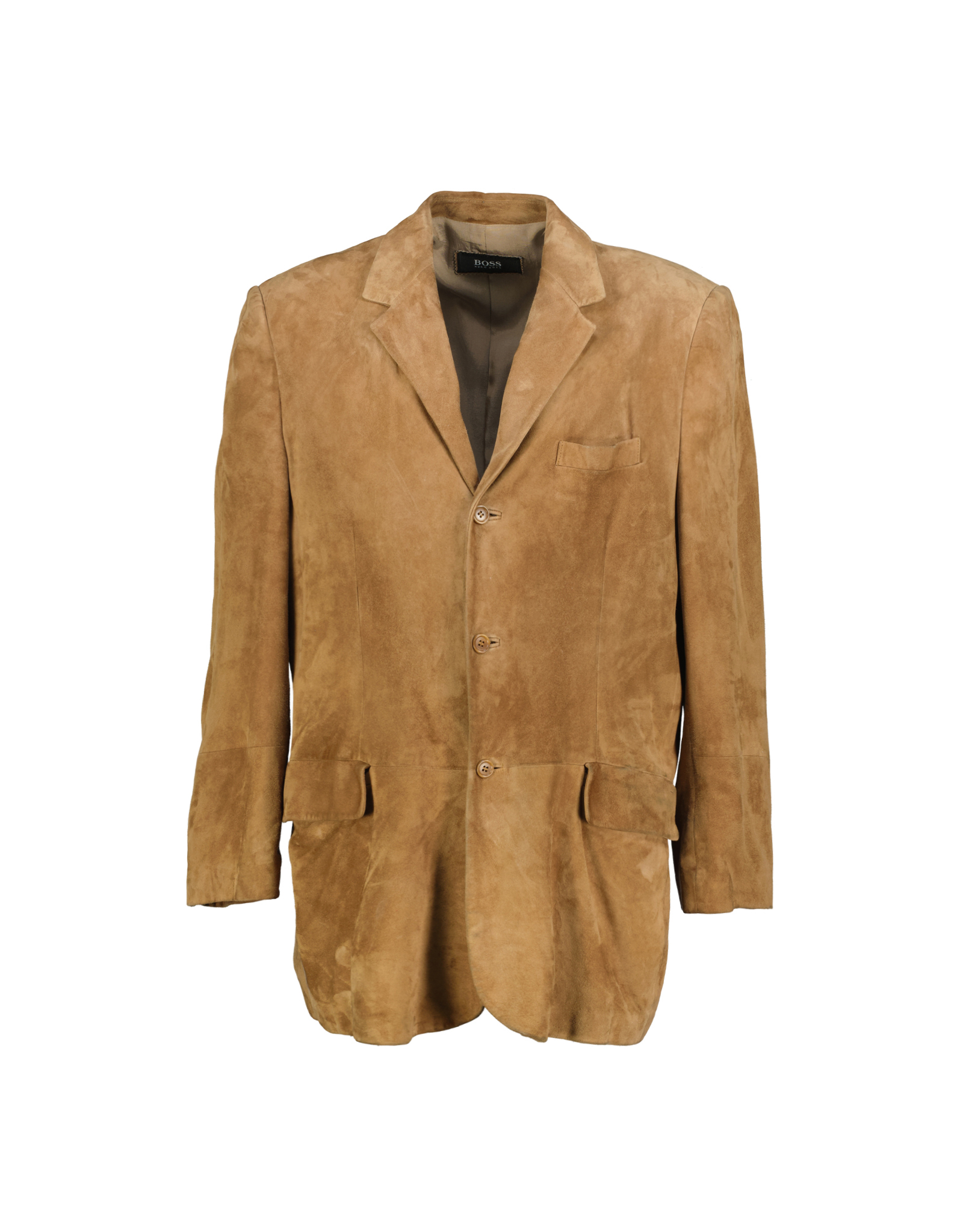 Hugo Boss men's suede leather jacket