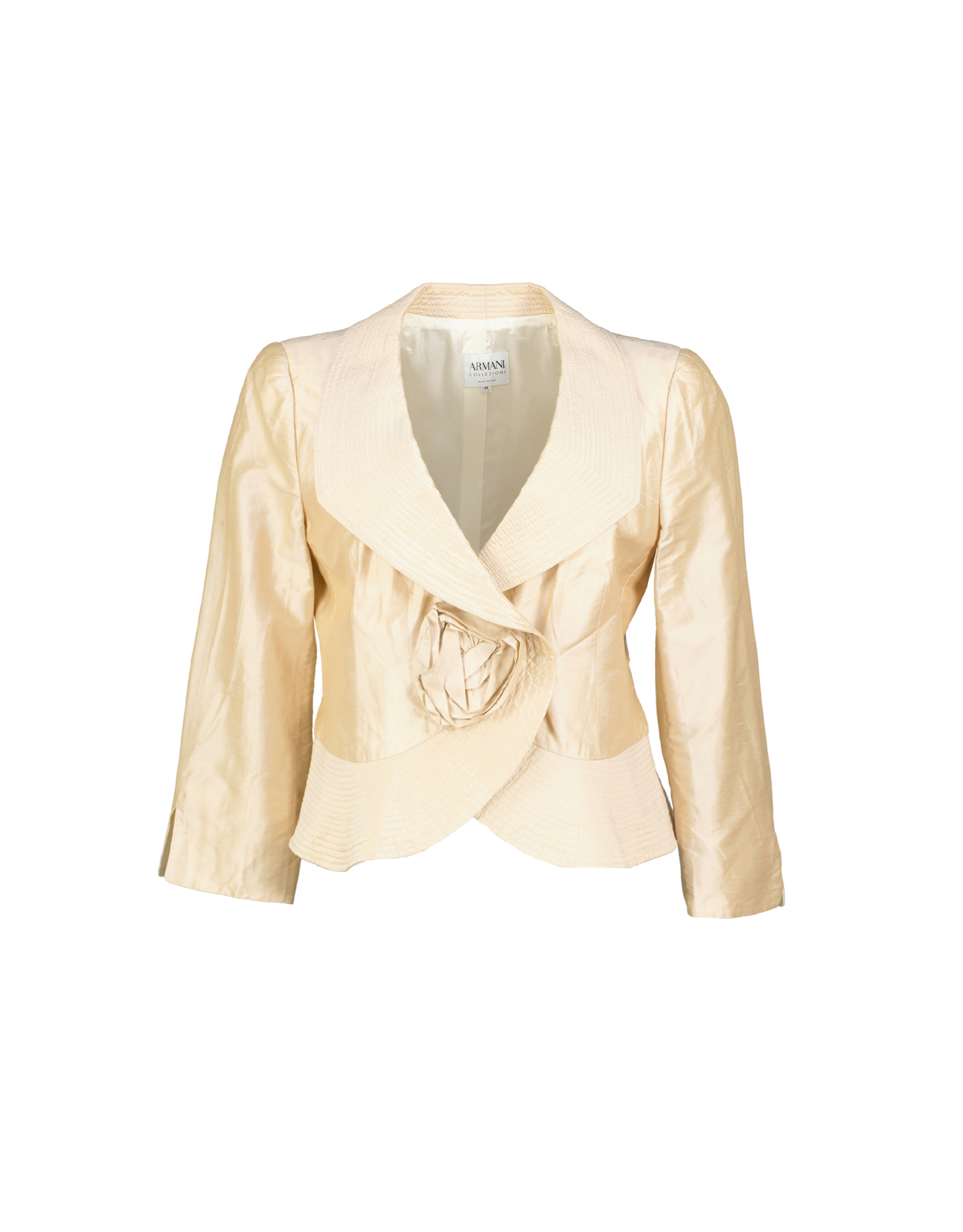 Armani Collezioni women's silk tailored jacket