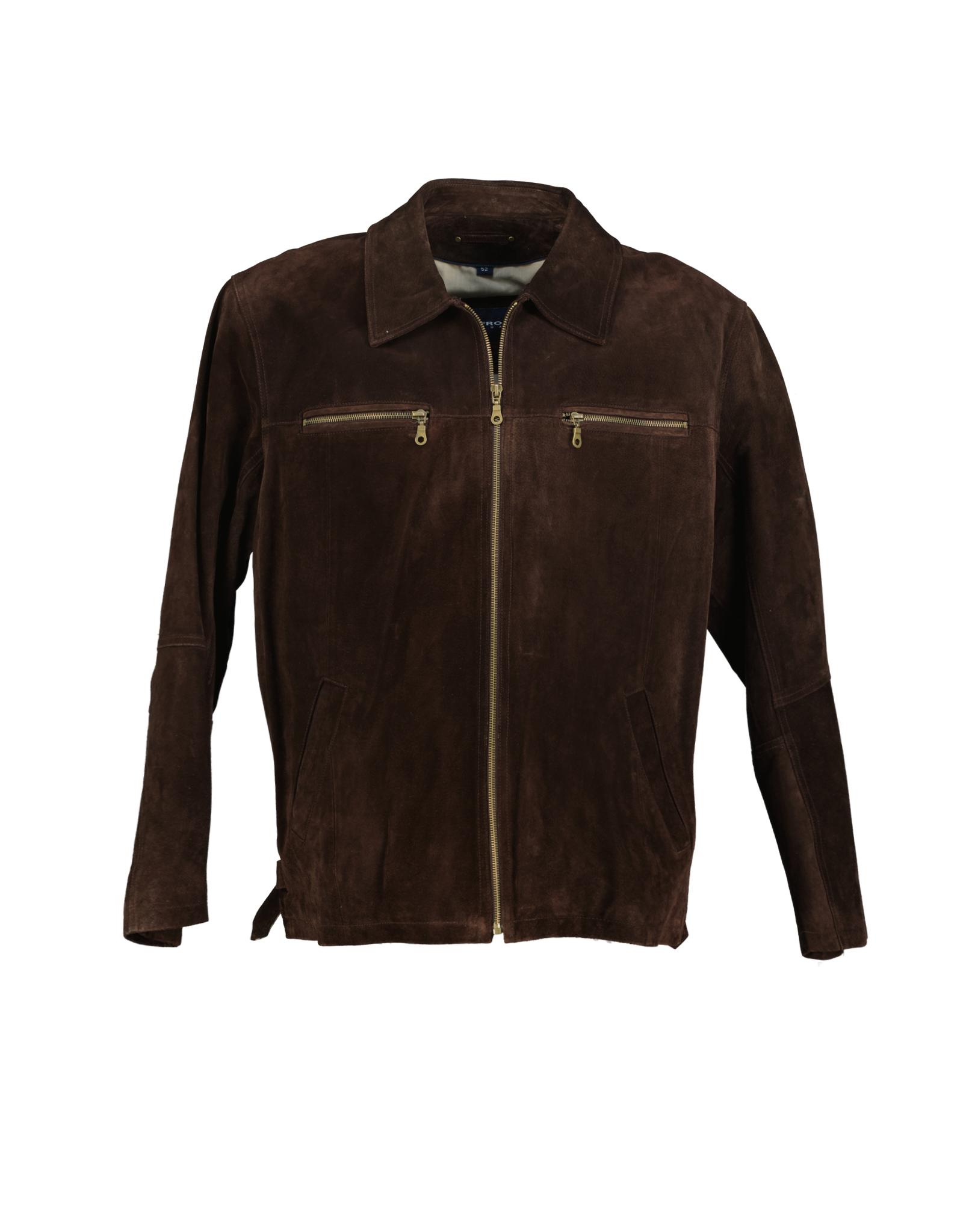 Le Frog men's suede leather jacket