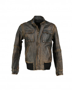 Dolce & Gabbana men's real leather jacket