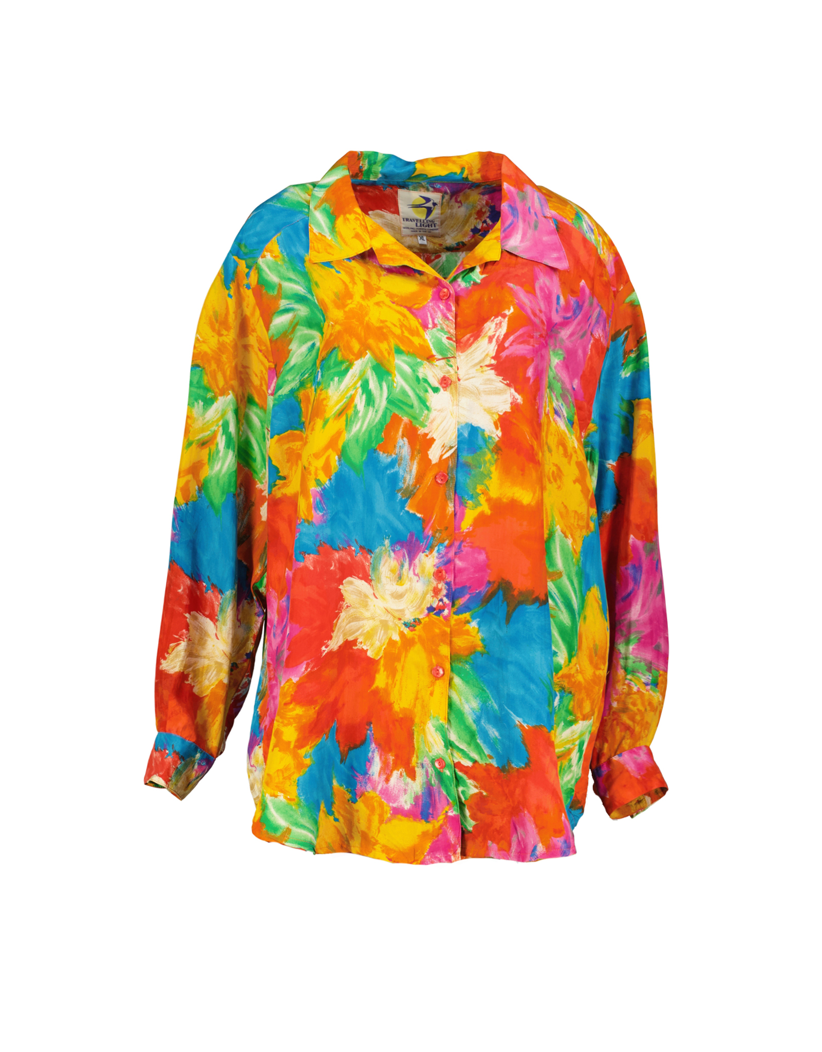 Travelling Light women's silk blouse