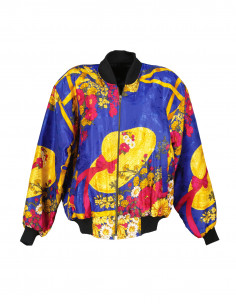 Vintage women's double sided bomber jacket