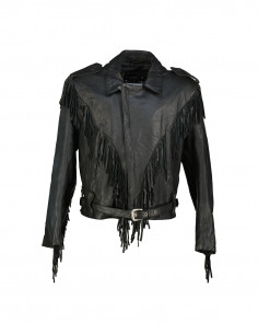 Open Road men's real leather jacket