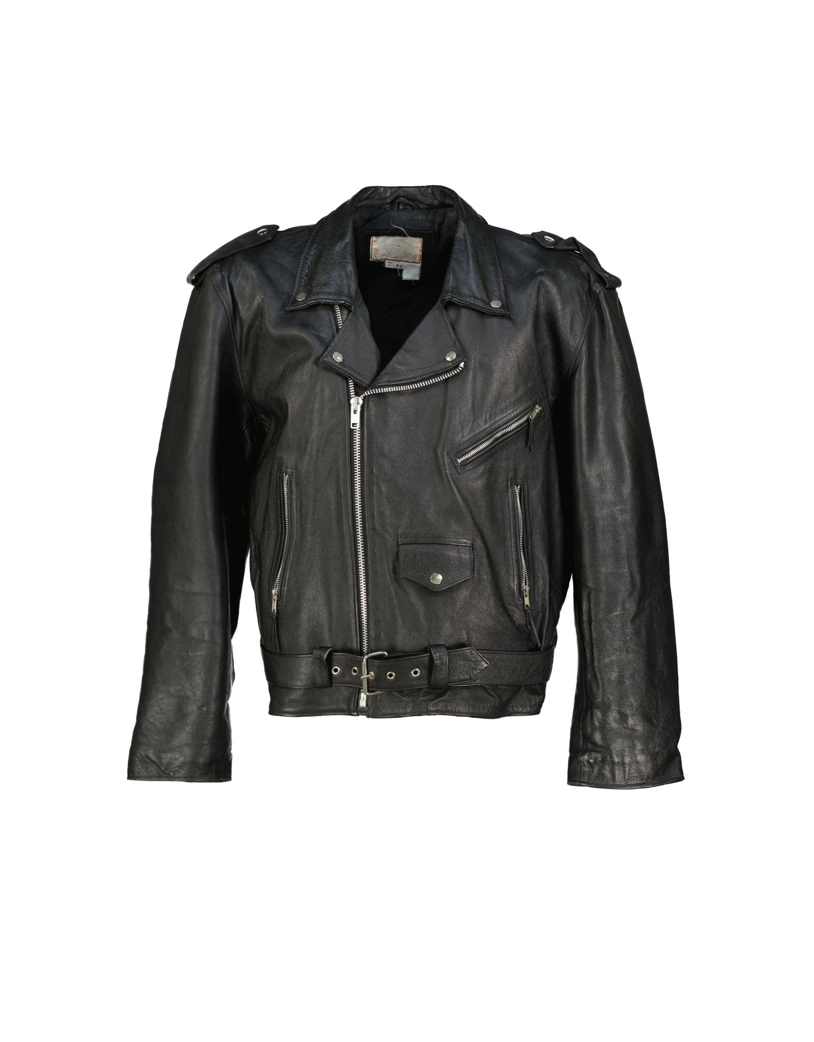 Vintage men's real leather jacket