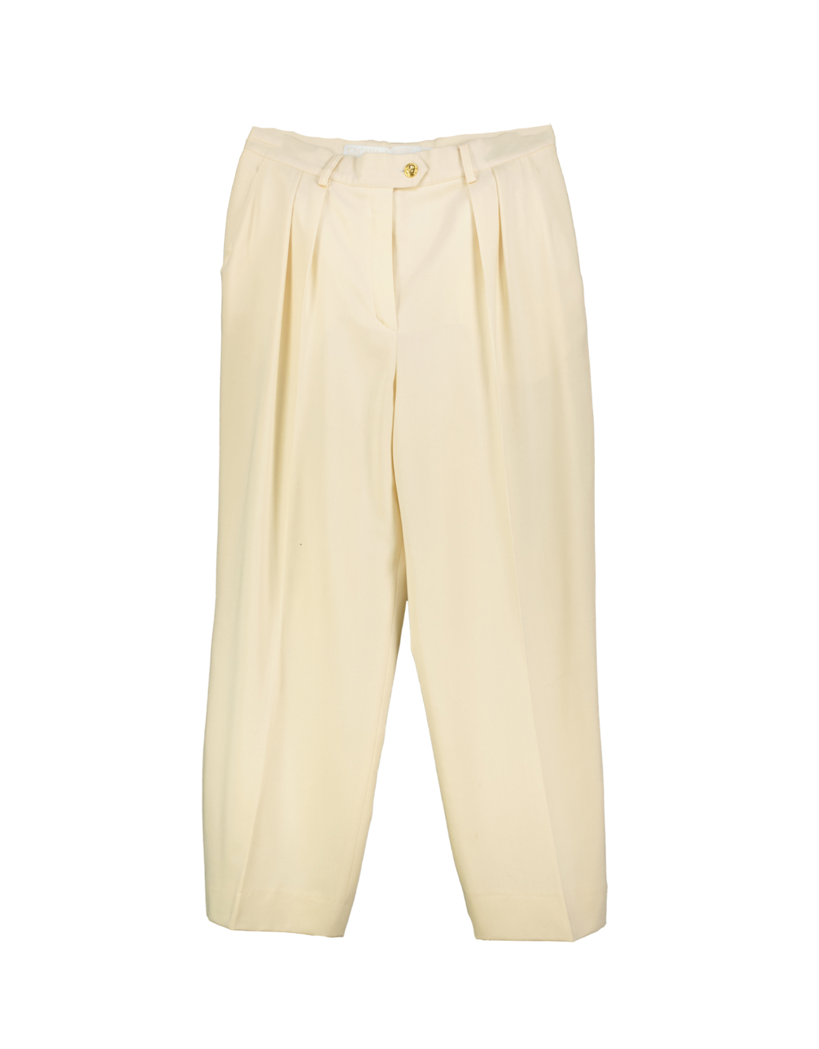 Escada women's wool pleated trousers