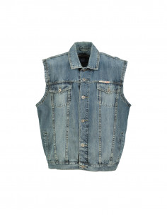 DTGreen men's denim vest