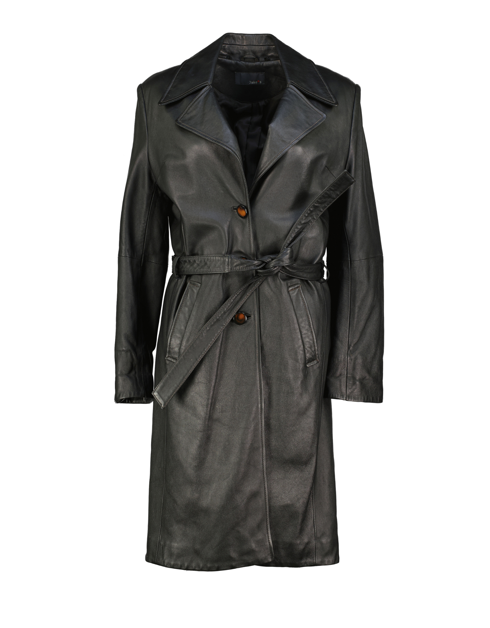 Jake's women's real leather coat