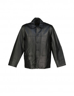 Casualmen men's real leather jacket