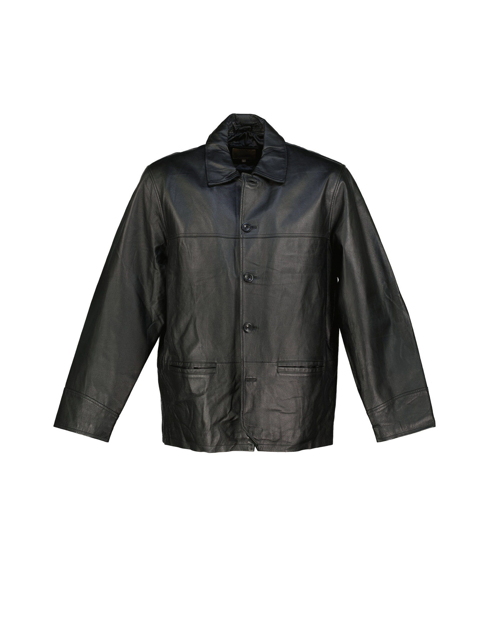 Casualmen men's real leather jacket